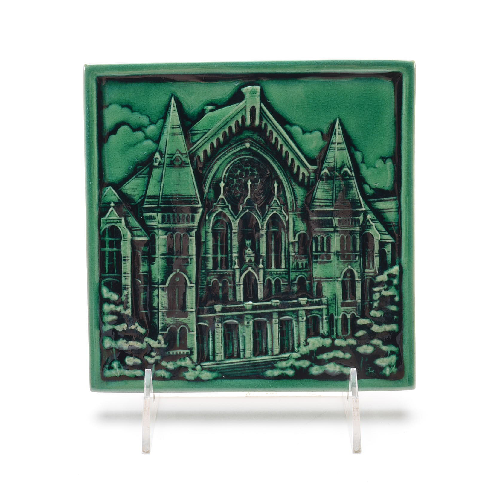 Rookwood Art Pottery Cincinnati Music Hall Tile