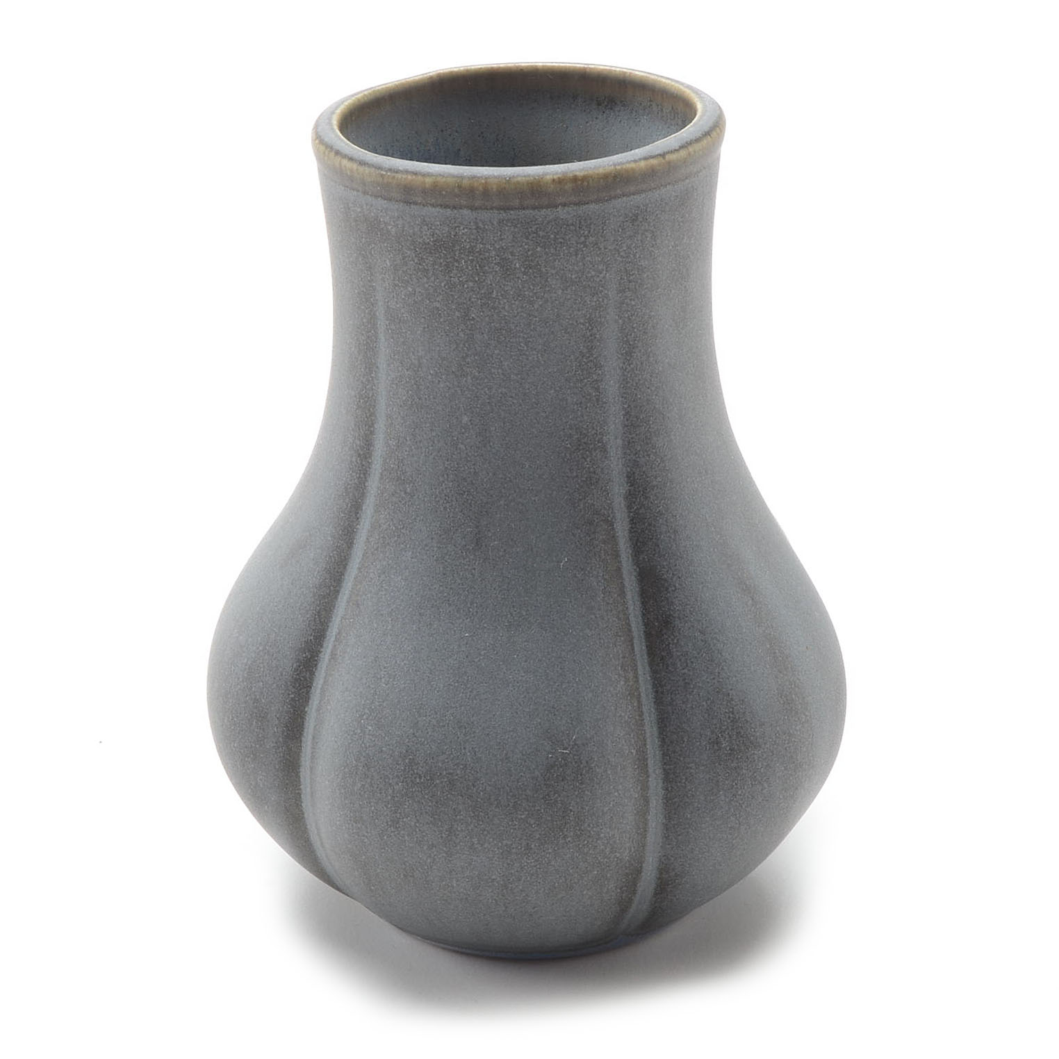 Three Contemporary Rookwood Art Pottery Gray "Clove" Vases