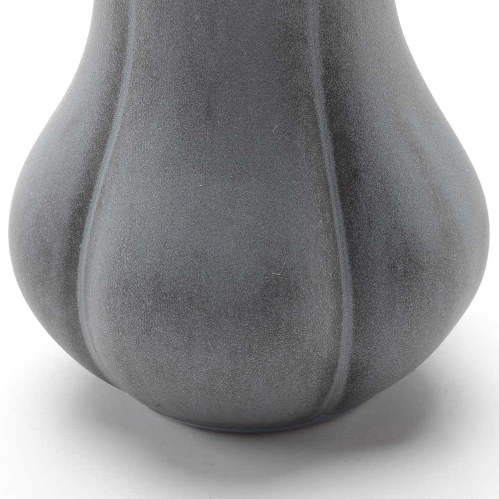 Three Contemporary Rookwood Art Pottery Gray "Clove" Vases