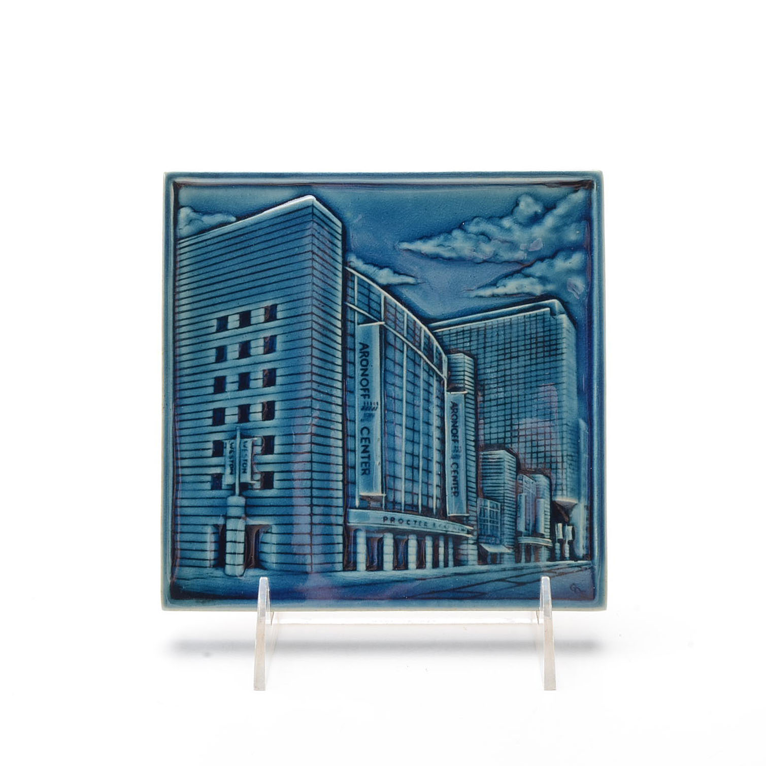 Rookwood Pottery 1st Edition Commemorative "Aronoff"  Tile