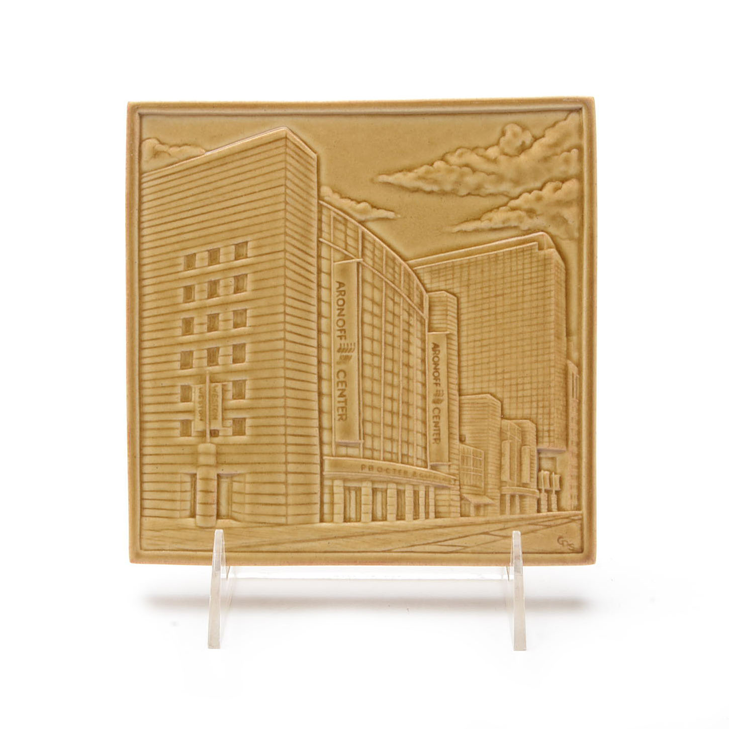 Rookwood Pottery 1st Edition Commemorative "Aronoff"  Tile