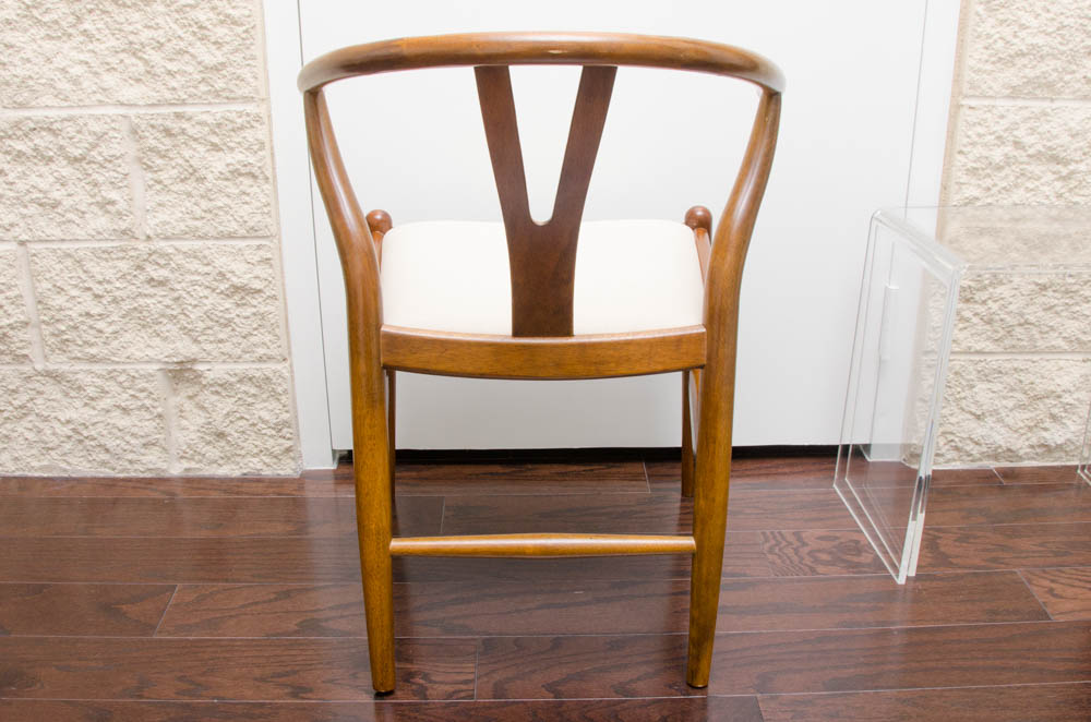 Set of Danish Modern "Wishbone" Style Chairs
