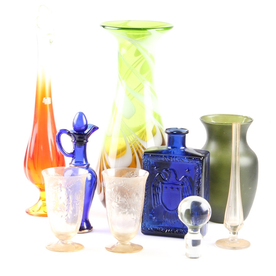 Eclectic Collection of Art Glass