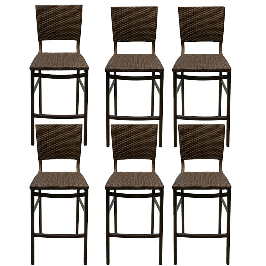 Set of Outdoor Bar Stools