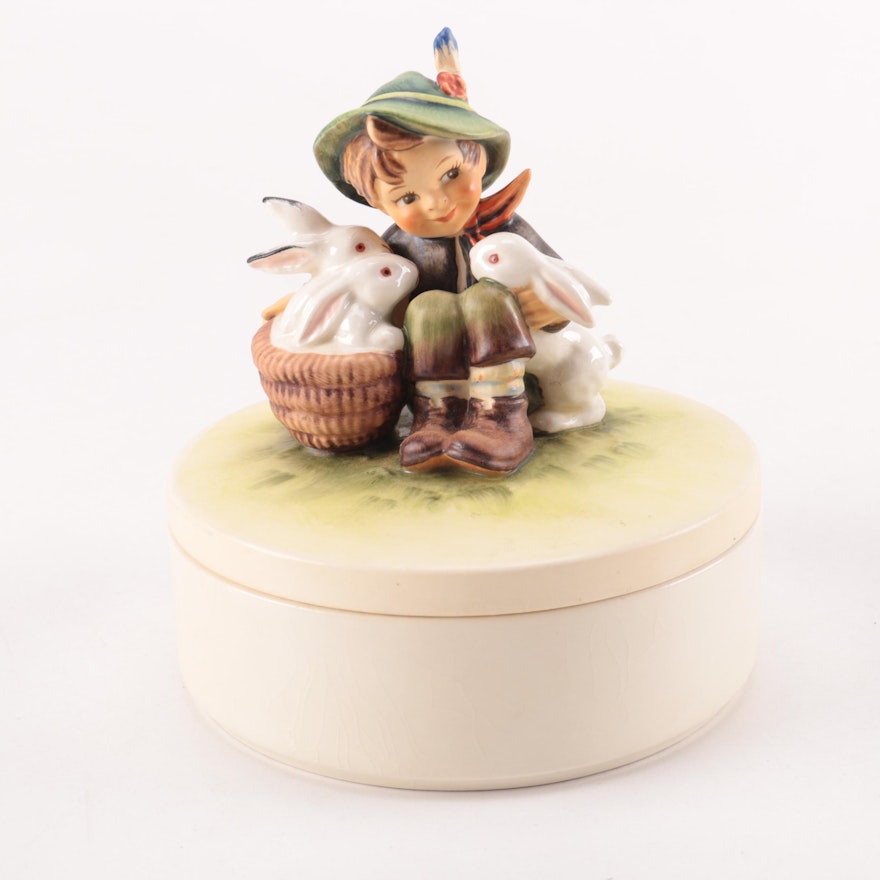 Goebel "Little Playmates" Porcelain Trinket Box