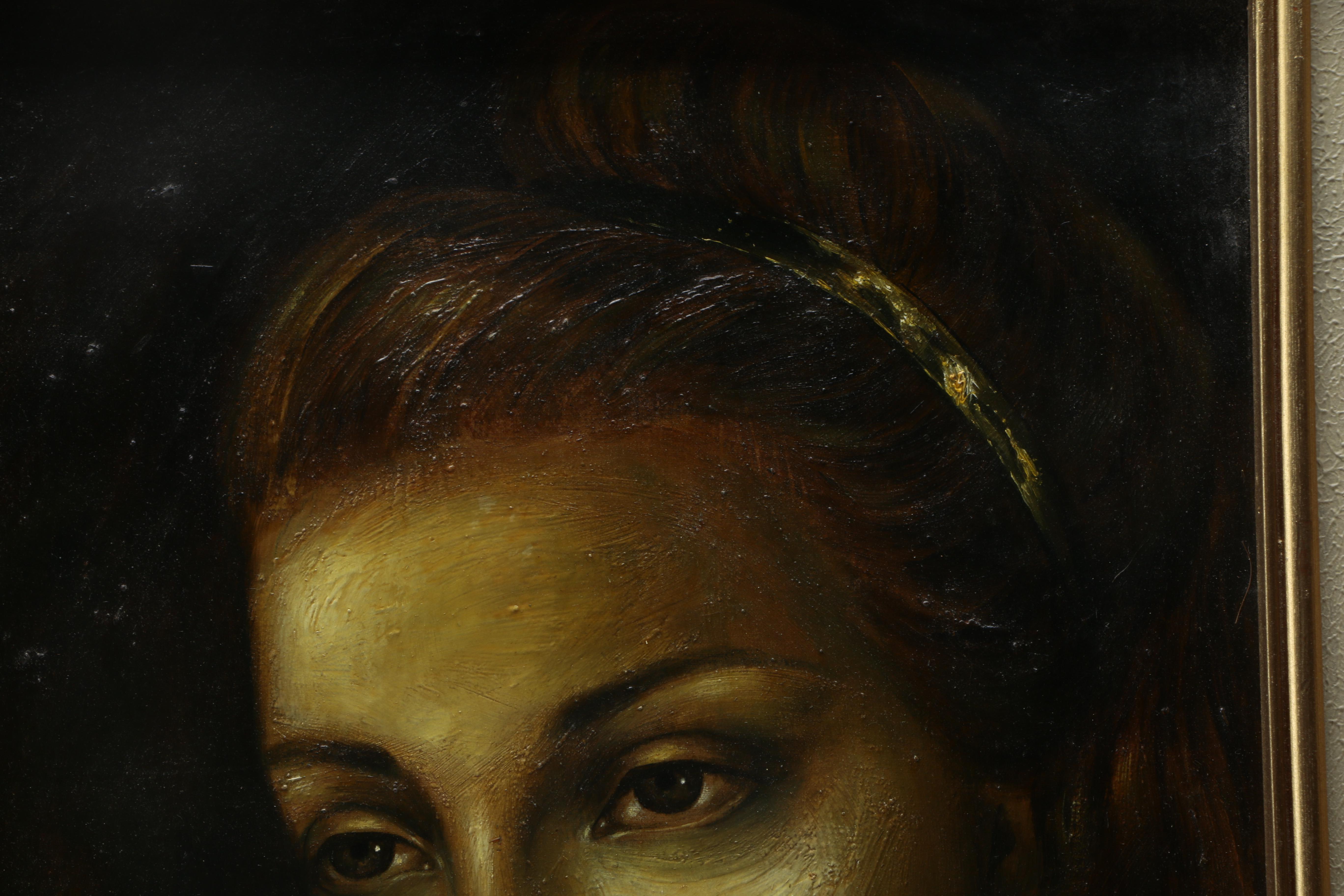 Valdemar Painting of a Feminine Face