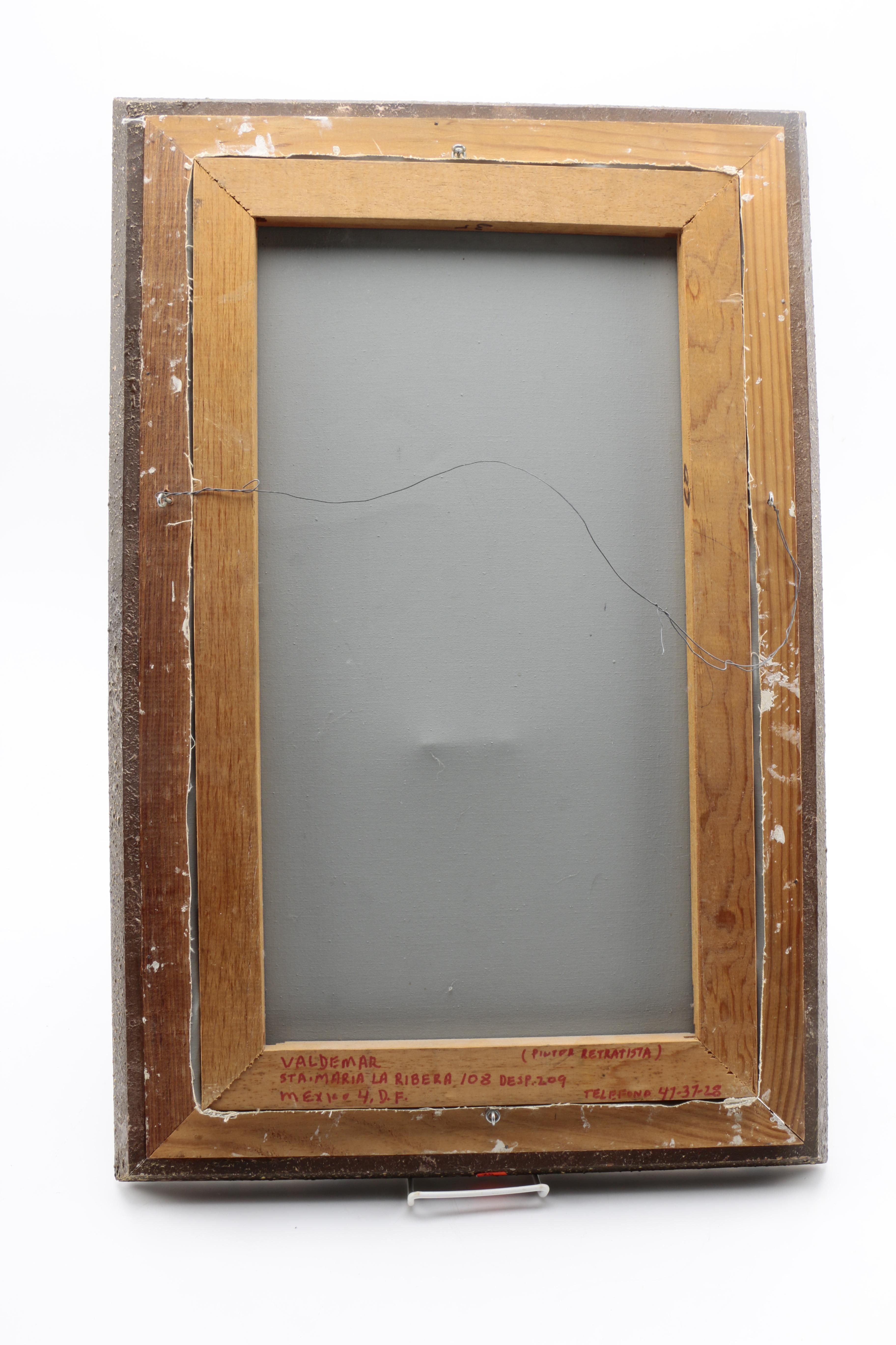 Valdemar Painting of a Feminine Face