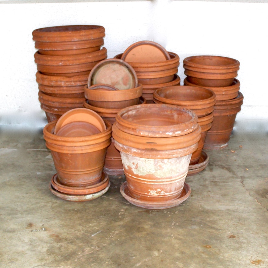 Extra Large Italian Terracotta Planter Pots