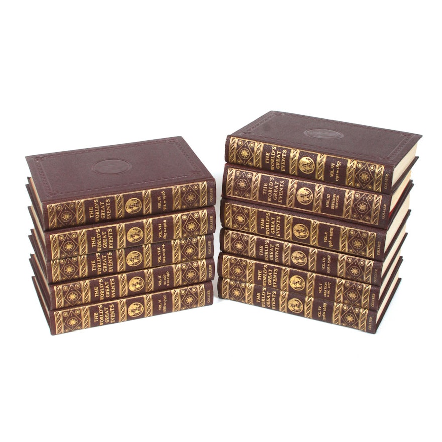1933 "The World's Great Events" in Eleven Volumes