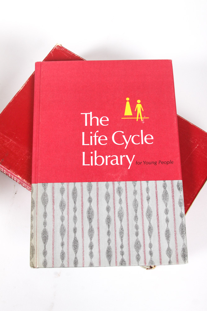Vintage Children's Books Including 1969 "The Life Cycle Library for Young People"