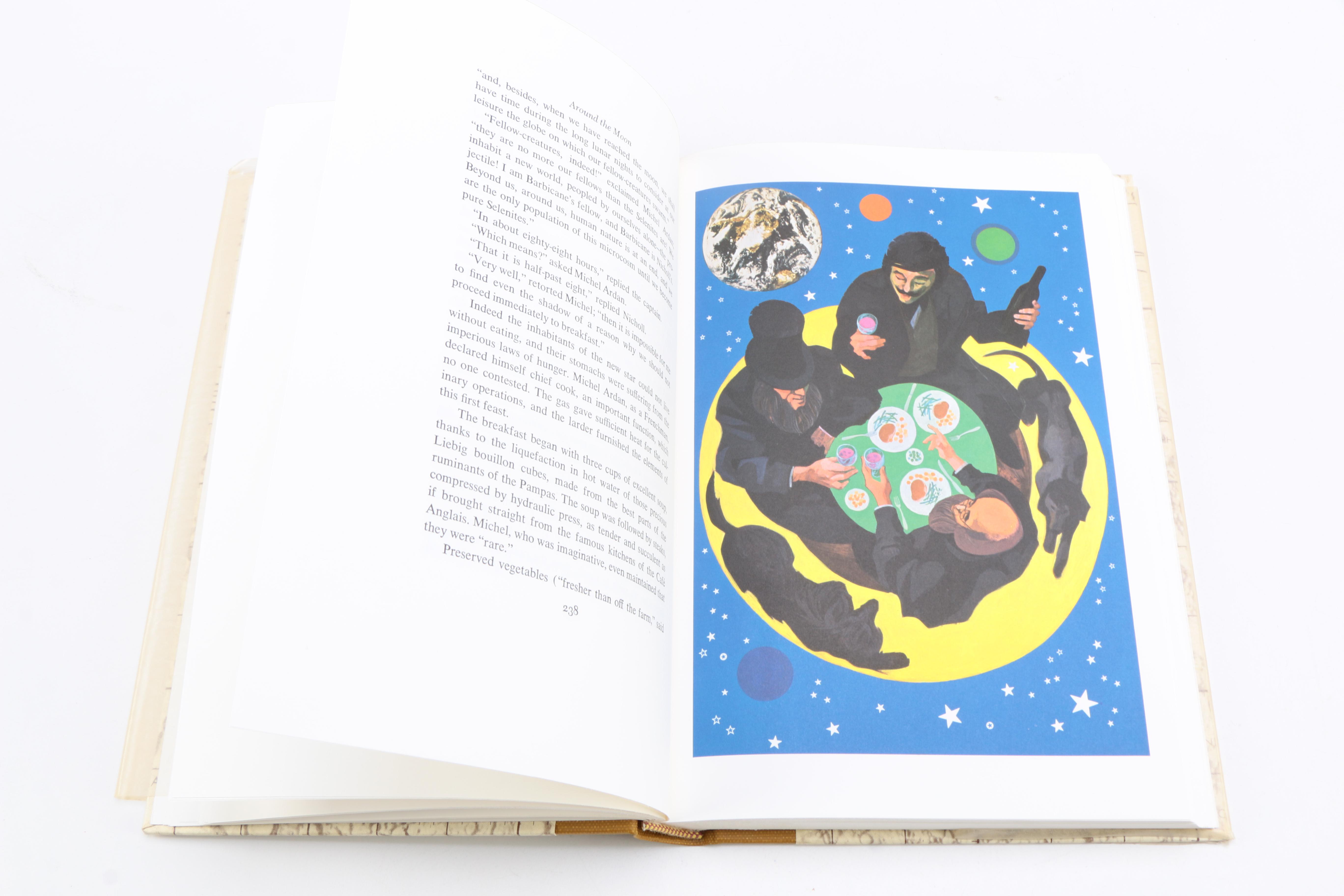 Jules Verne Limited Edition "From the Earth to the Moon" and "Around the Moon"