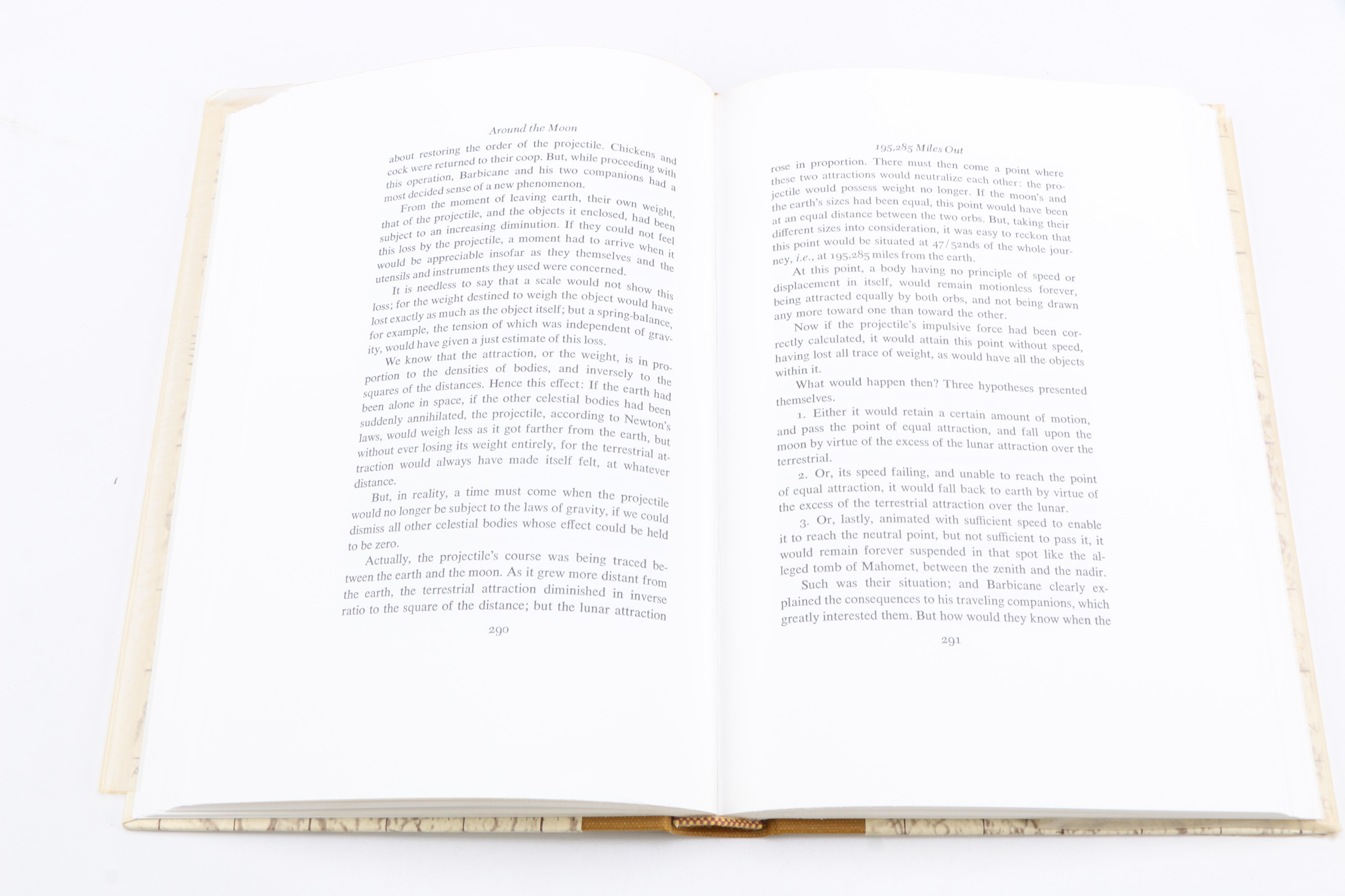 Jules Verne Limited Edition "From the Earth to the Moon" and "Around the Moon"