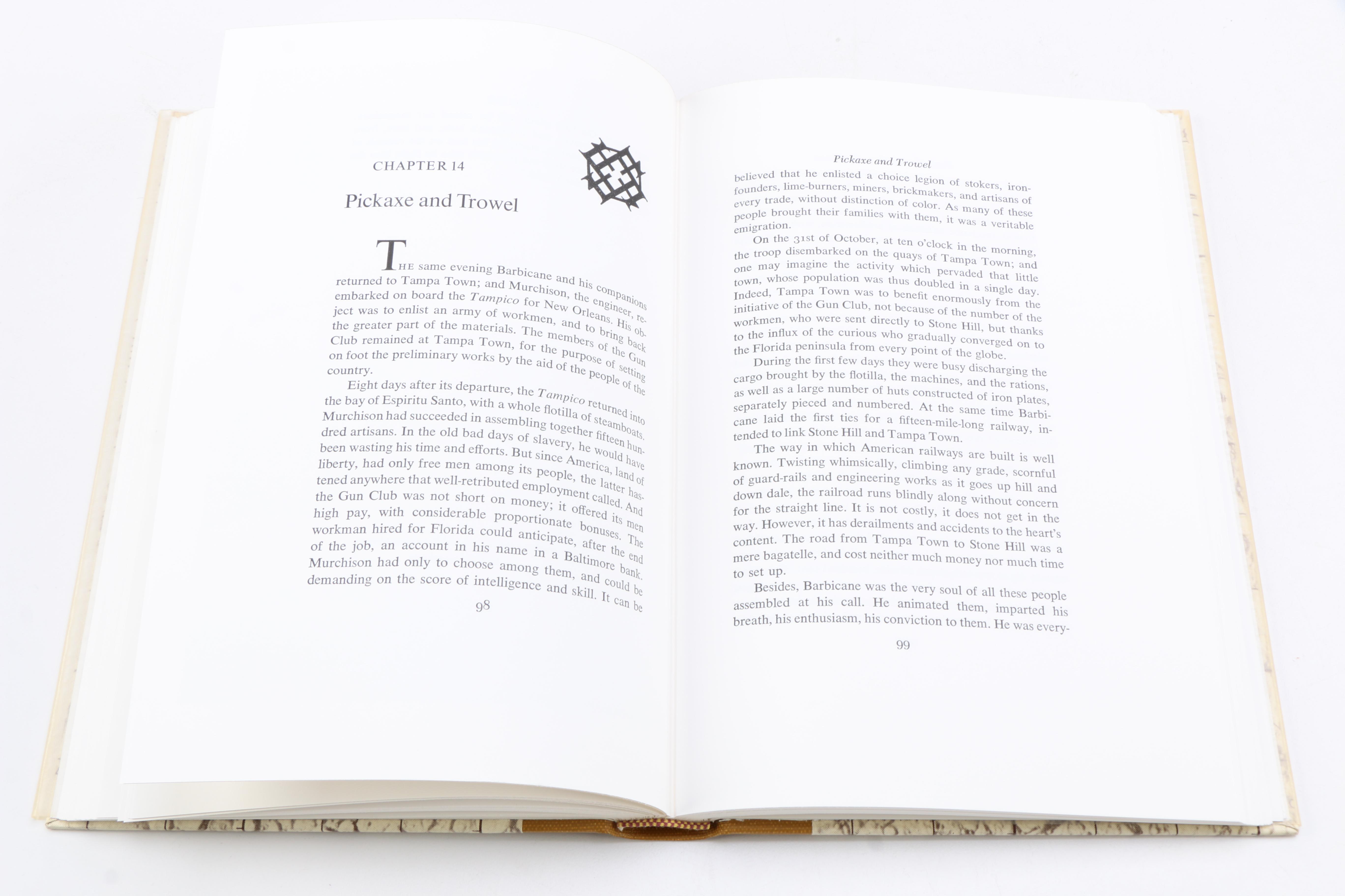 Jules Verne Limited Edition "From the Earth to the Moon" and "Around the Moon"