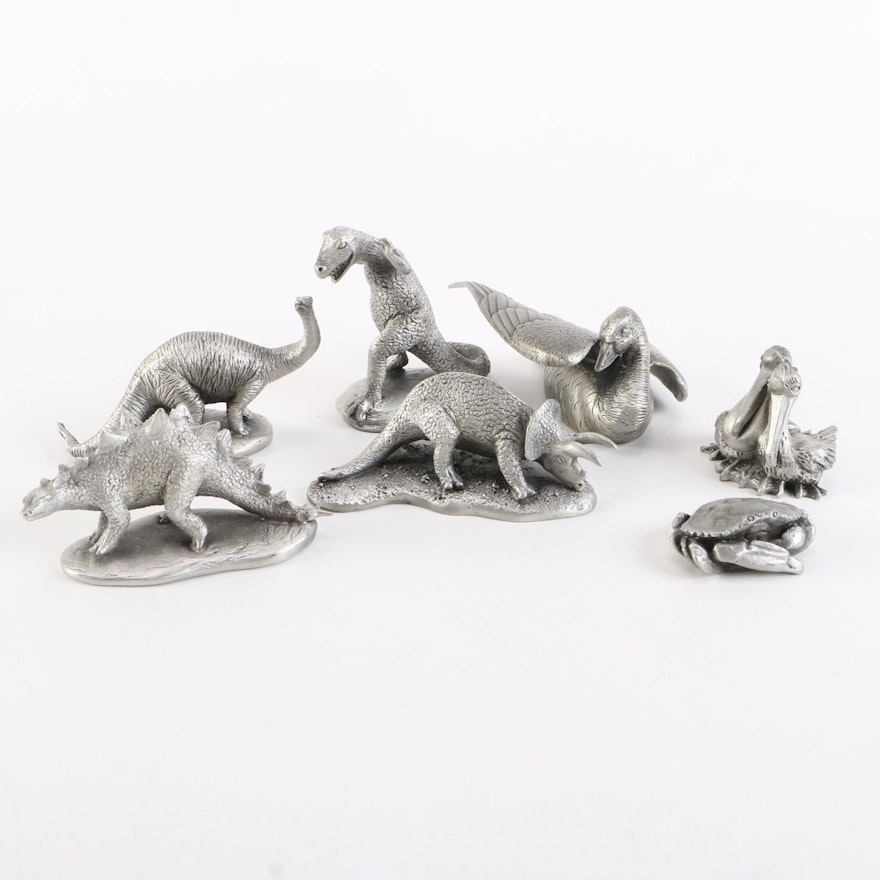 Hudson and Chilmark Pewter Figurines