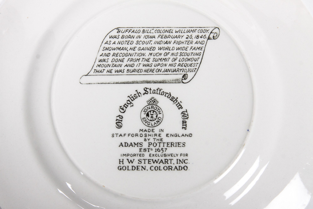 Group of Colorado-Themed Collector Plates