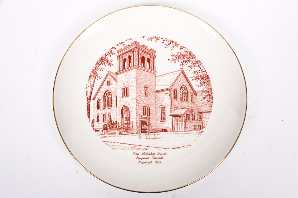 Group of Colorado-Themed Collector Plates