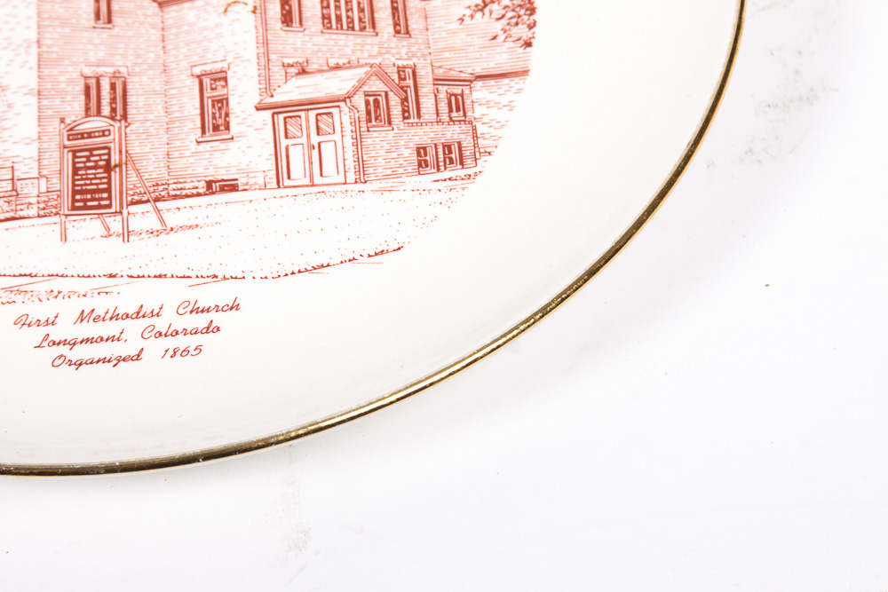 Group of Colorado-Themed Collector Plates