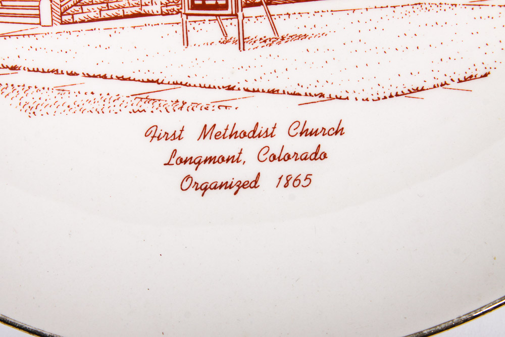 Group of Colorado-Themed Collector Plates