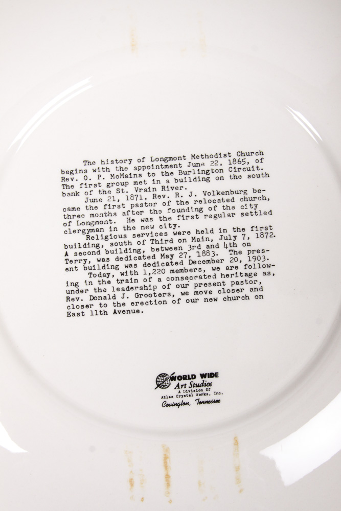 Group of Colorado-Themed Collector Plates