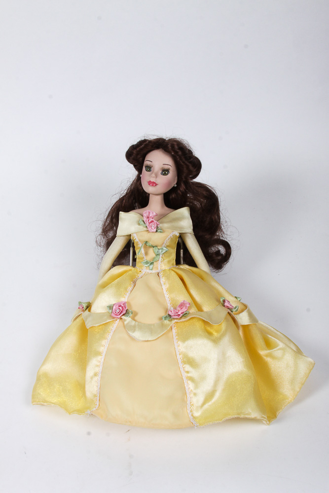 Disney Collectibles Including Belle Porcelain Doll