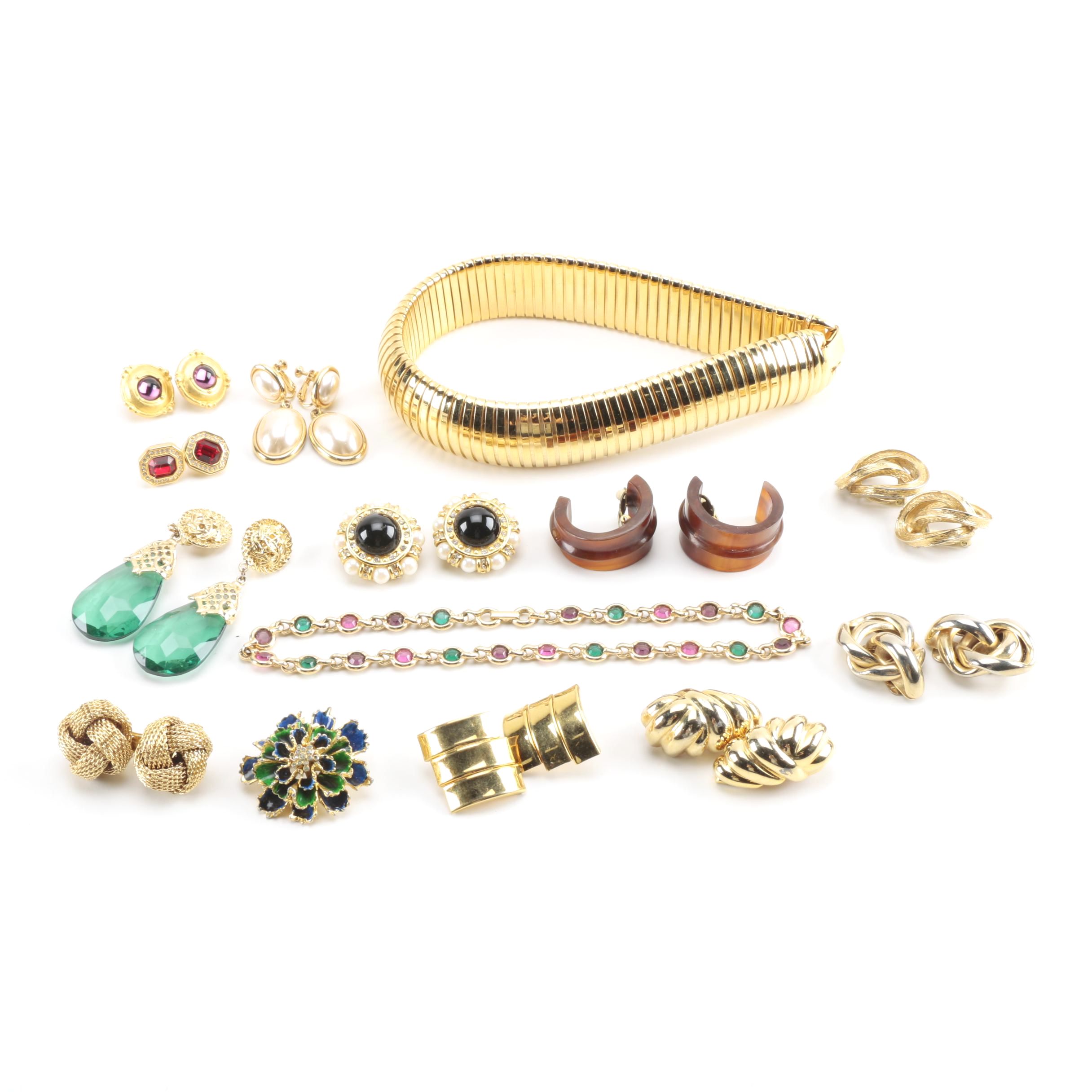 Costume Jewelry Featuring Gerta Lynggaard and Swarovski