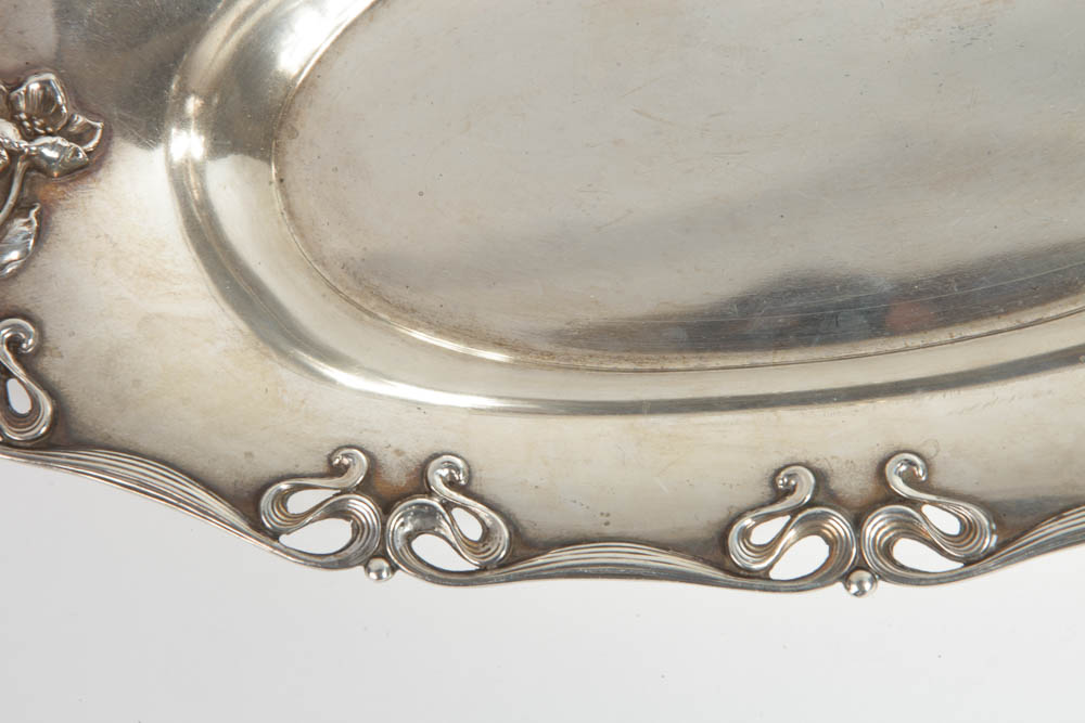 Woodside Sterling Co. Sterling Silver Bread Tray