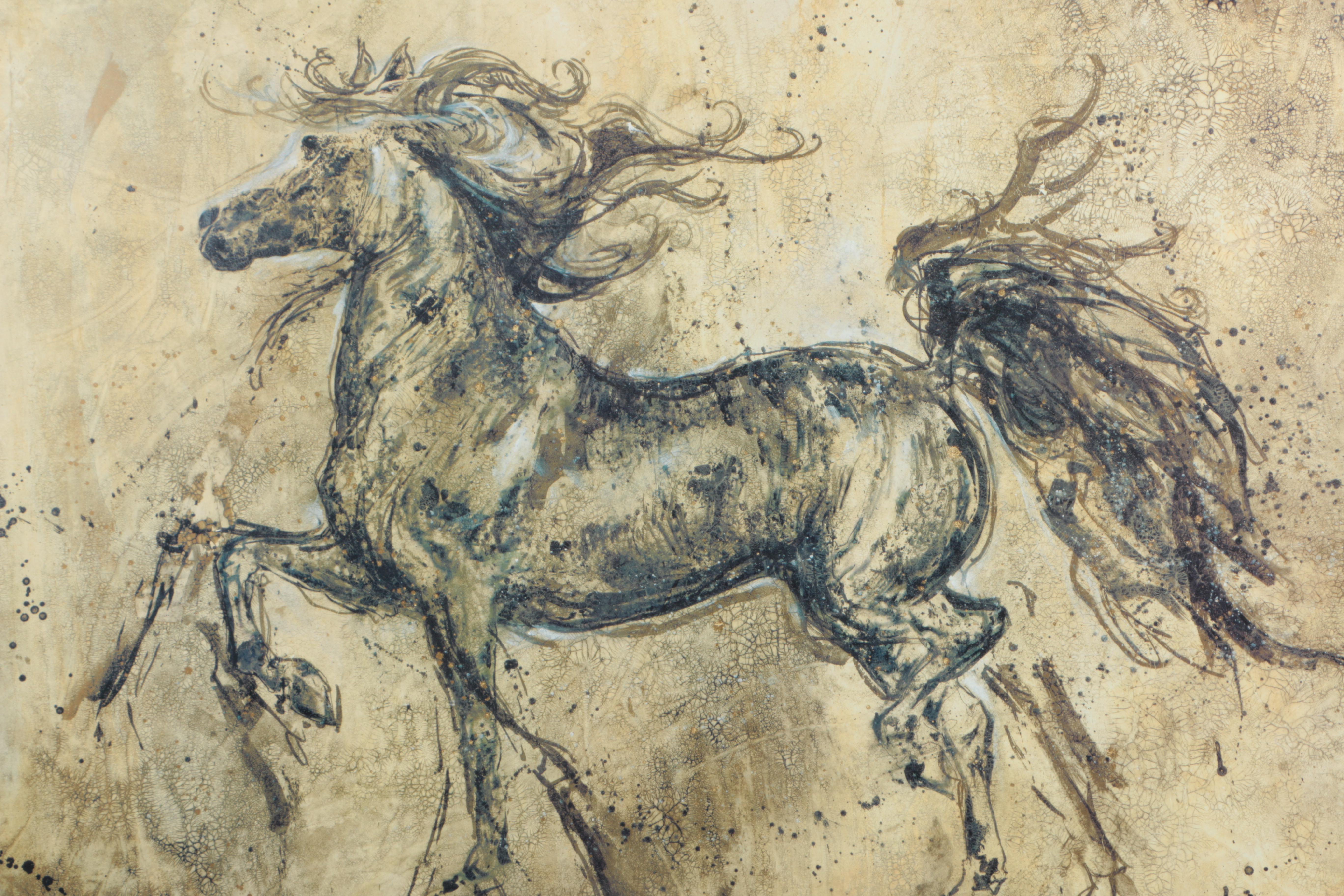 Offset Lithograph Print after Marta Wiley "Lepa Zena"