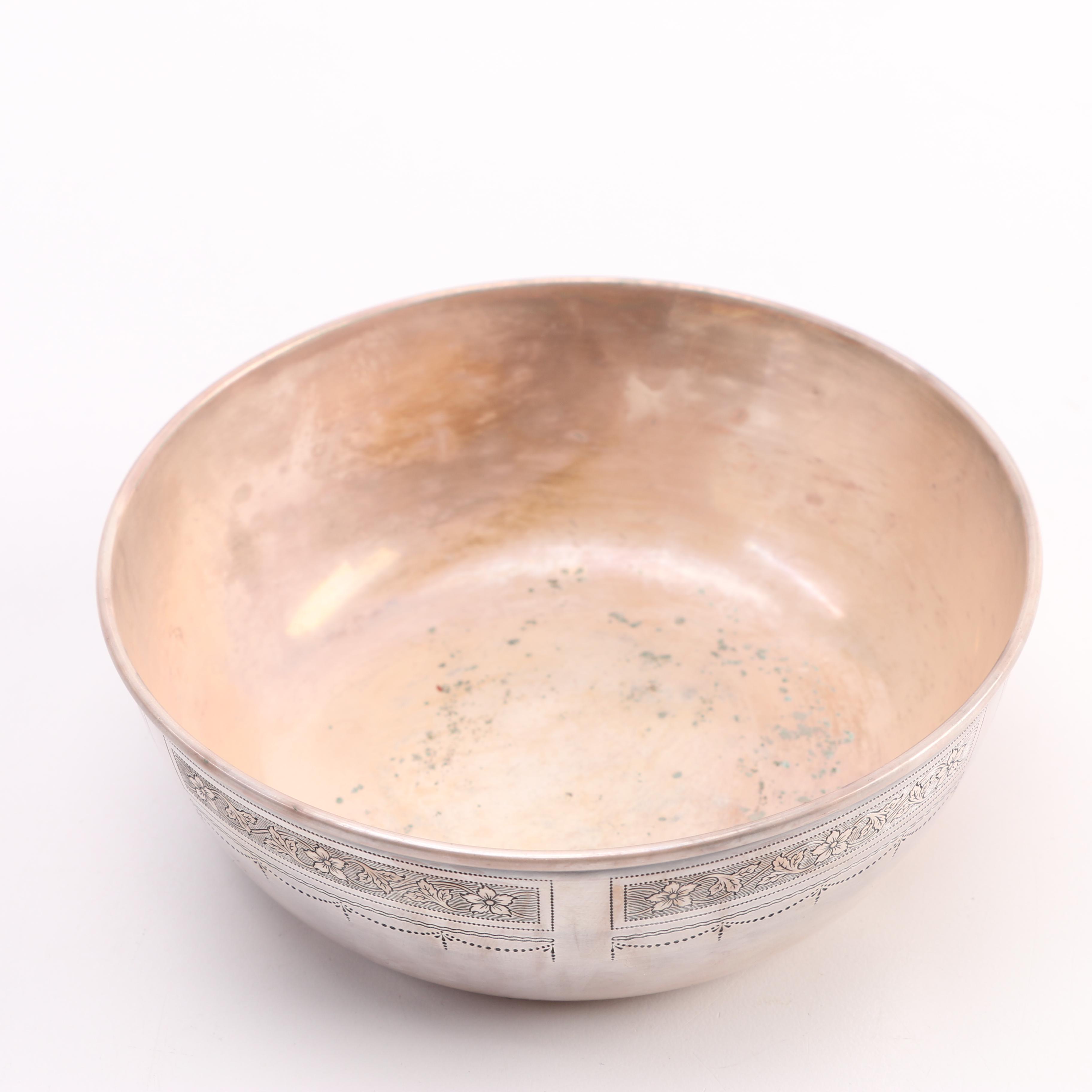 Art Deco Baby Feeding Set Community Plate and Napier Silver Plate With Bakelite Handles