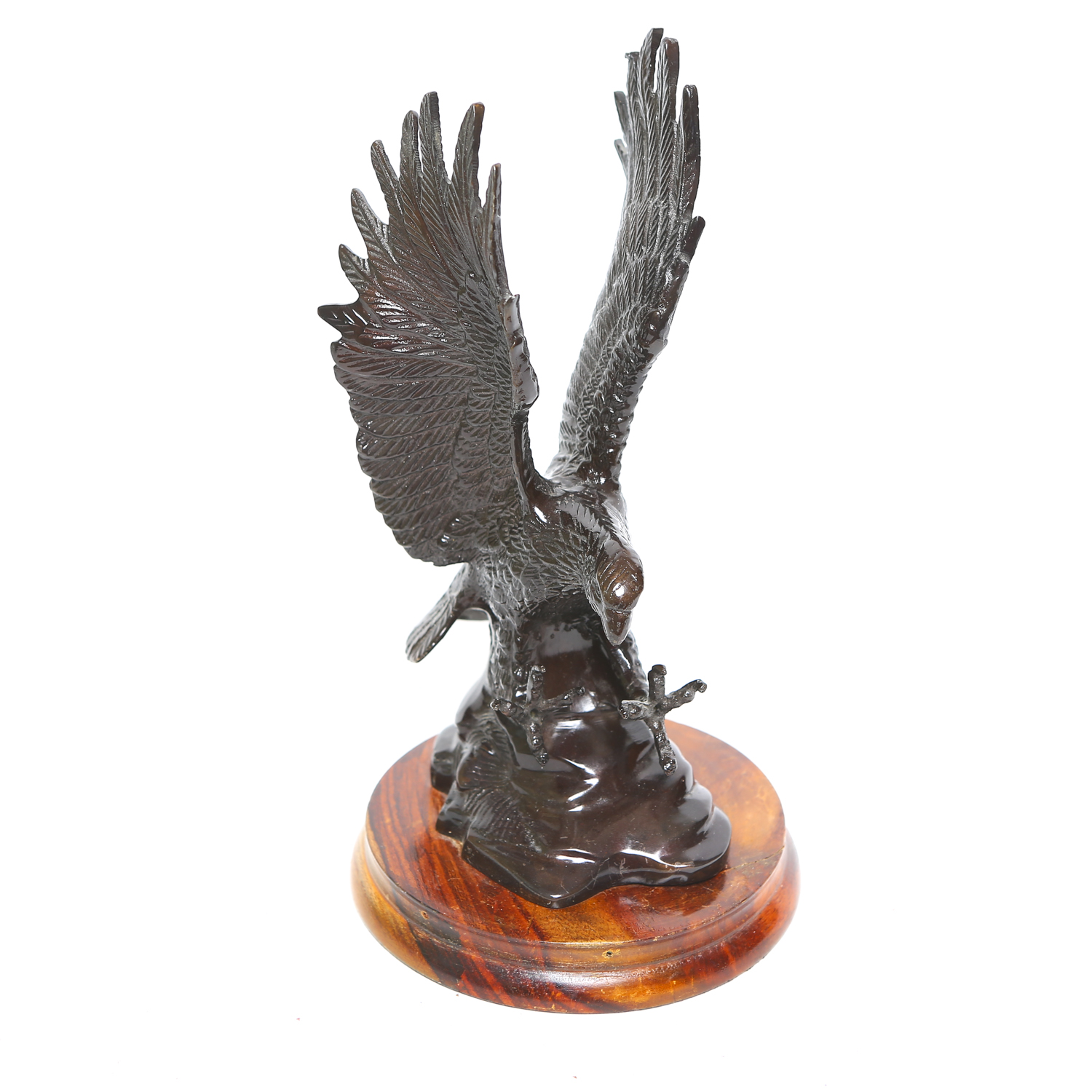 Metal Bald Eagle Figurine