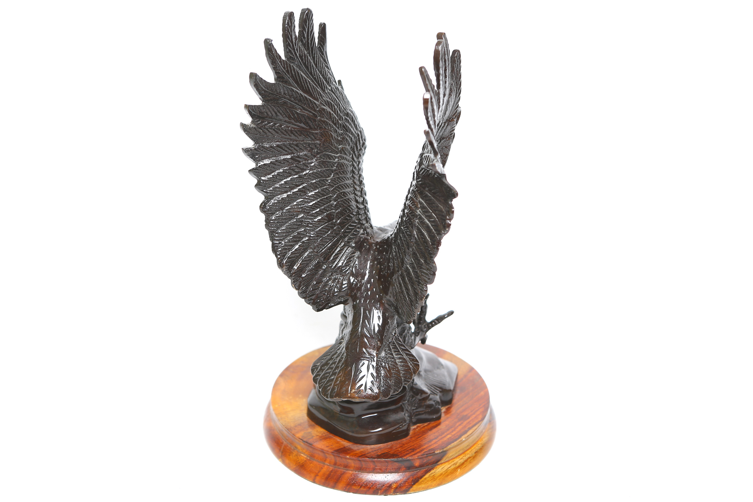 Metal Bald Eagle Figurine