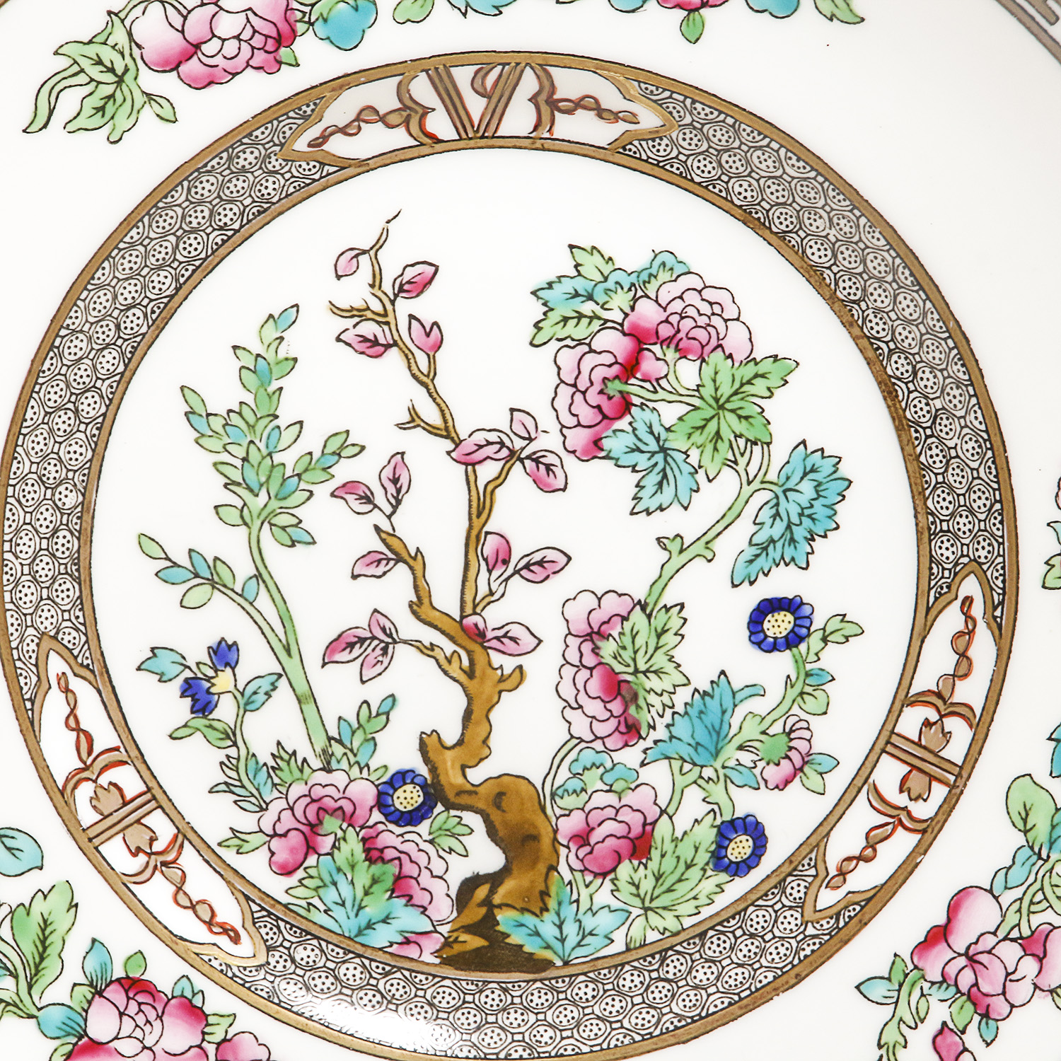 Coalport "Indian Tree" Tea Cup Set