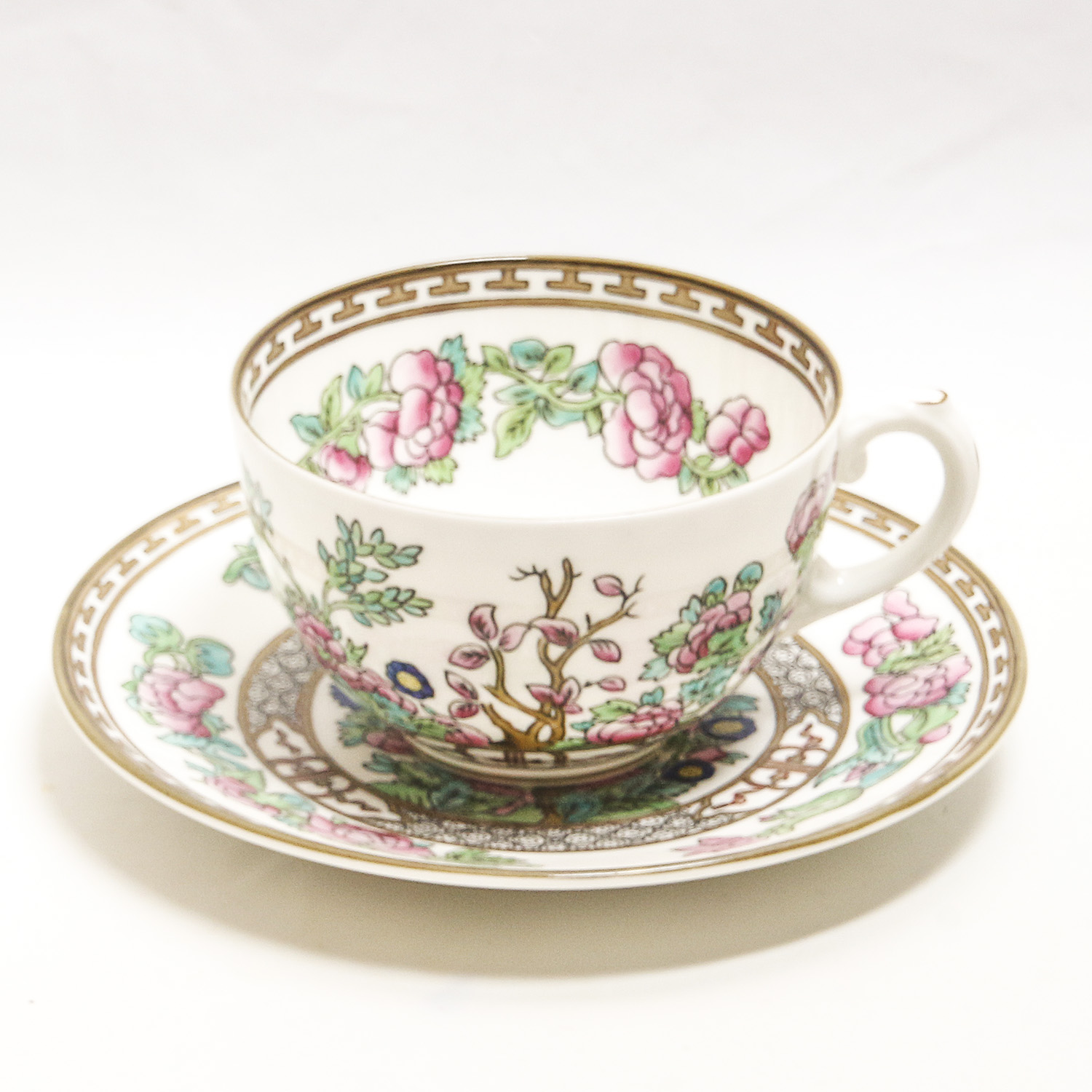 Coalport "Indian Tree" Tea Cup Set