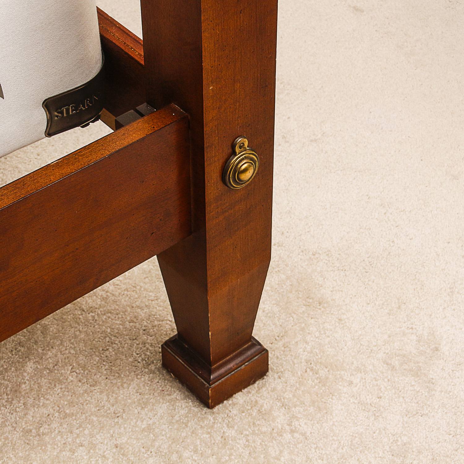 Federal Style King Size Tall-Post Bed Frame