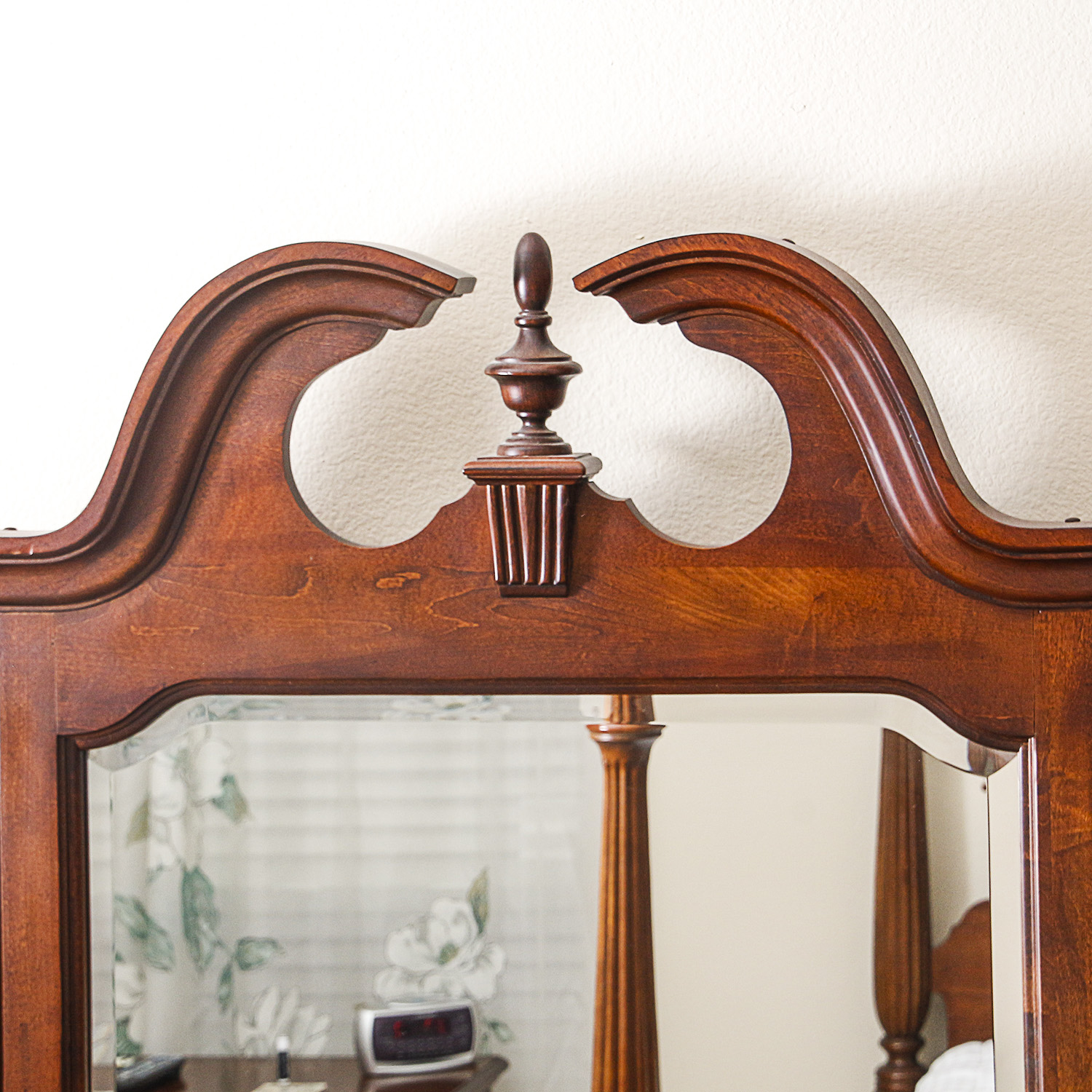 Vintage Louis XV Style Dresser by John Stuart Inc. With Mirror