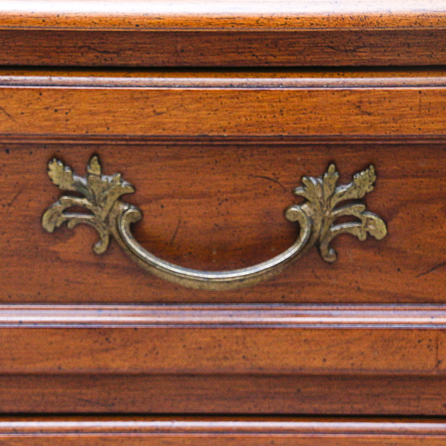 Vintage Louis XV Style Dresser by John Stuart Inc. With Mirror