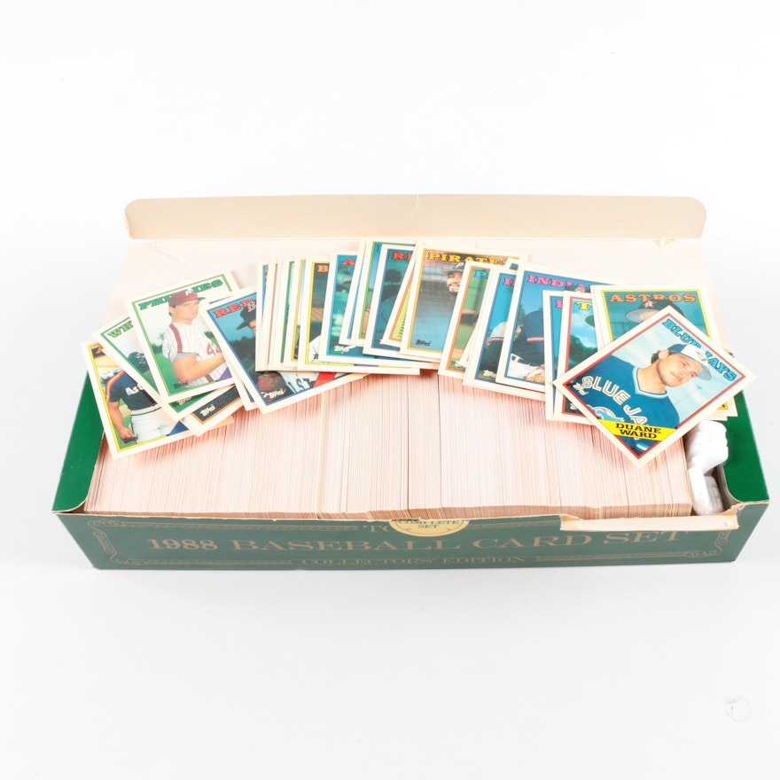 1988 Topps Tiffany Set Factory Set Collectors' Edition