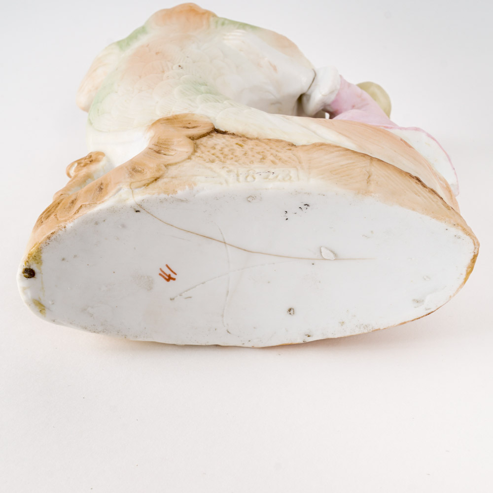 Collection of Antique German Bisque Vases