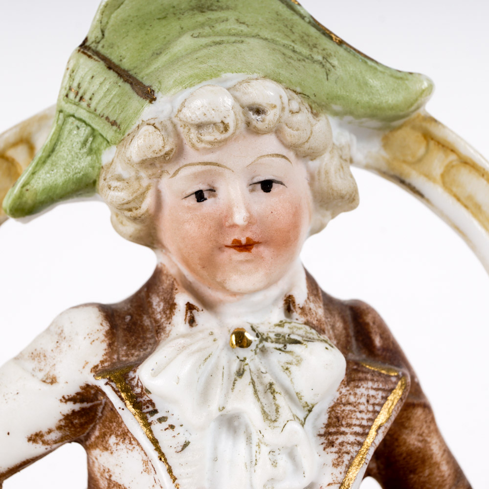 Collection of Antique German Bisque Vases