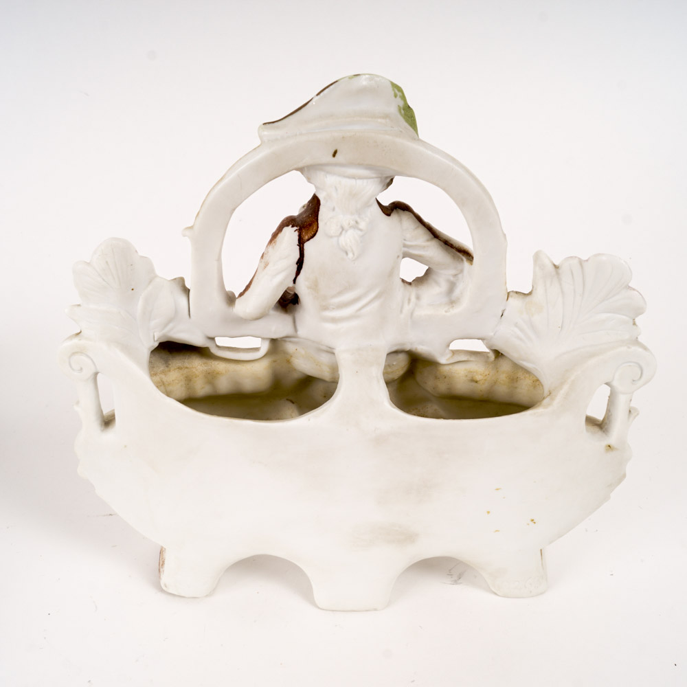 Collection of Antique German Bisque Vases