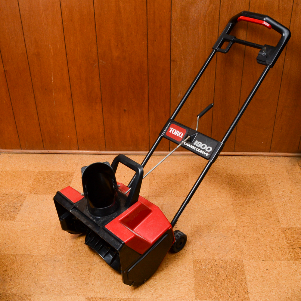 Toro 1800 Power Curve Snow Blower