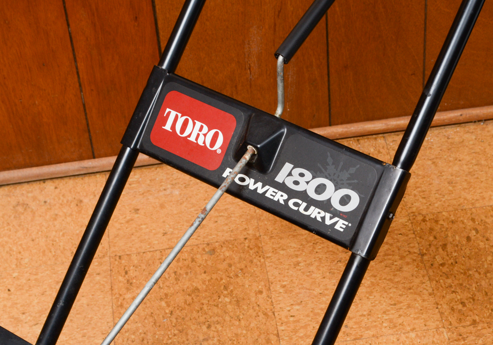 Toro 1800 Power Curve Snow Blower