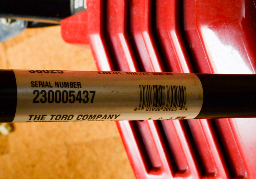 Toro 1800 Power Curve Snow Blower