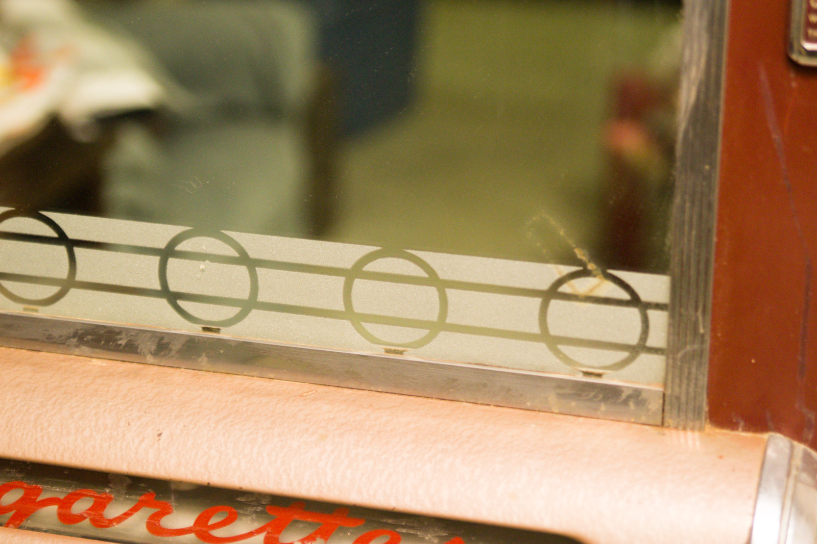 Vintage Art Deco National Cigarette Vending Machine