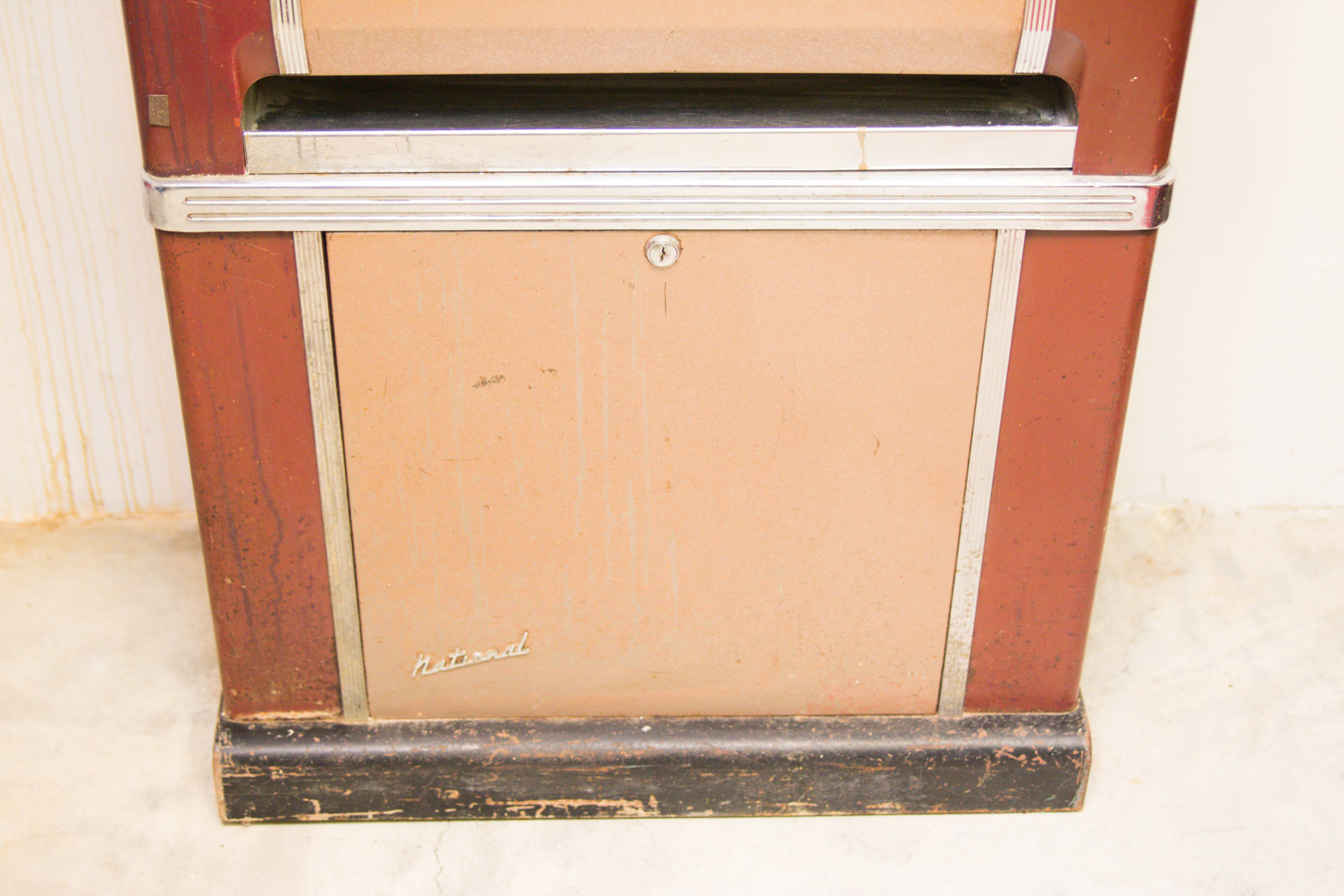 Vintage Art Deco National Cigarette Vending Machine