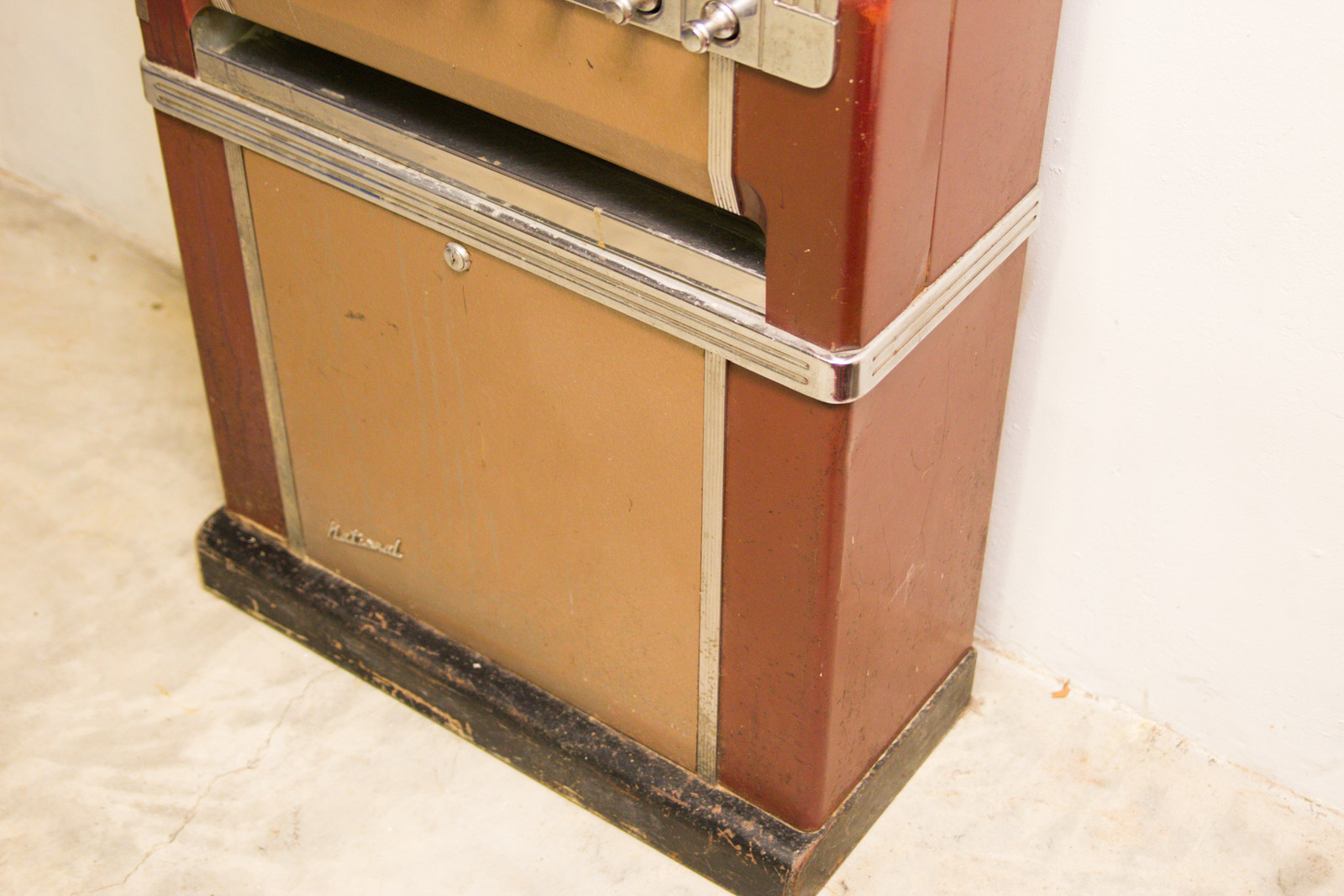 Vintage Art Deco National Cigarette Vending Machine