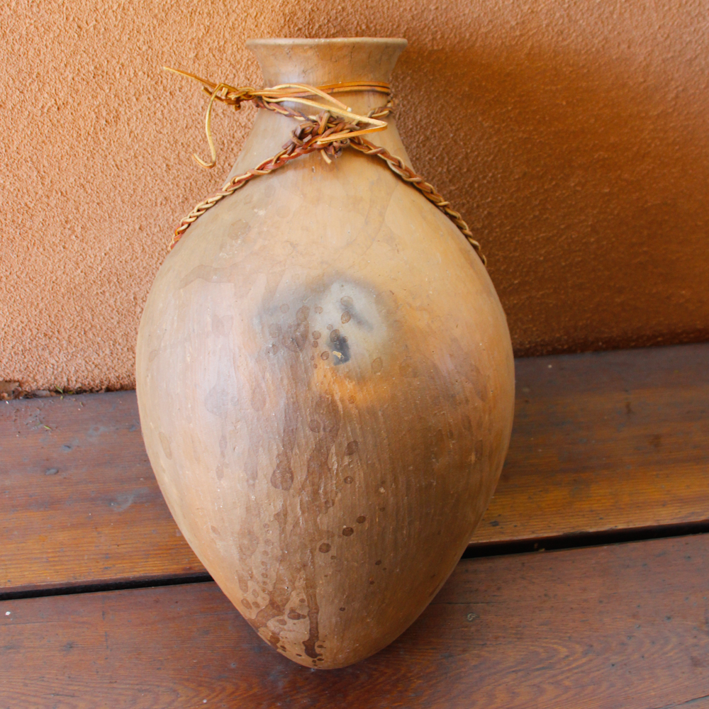 Vintage Handbuilt Stoneware Pot