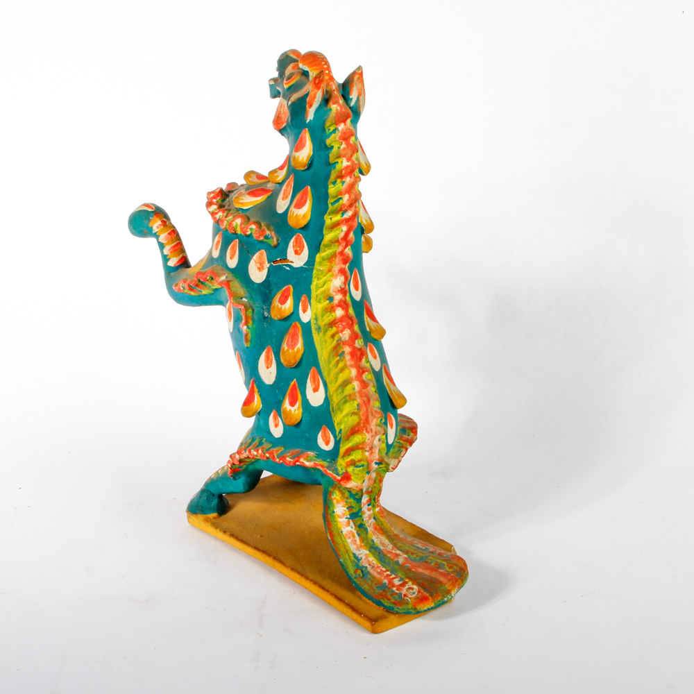 Folk Art Ceramic Hand Painted Horse