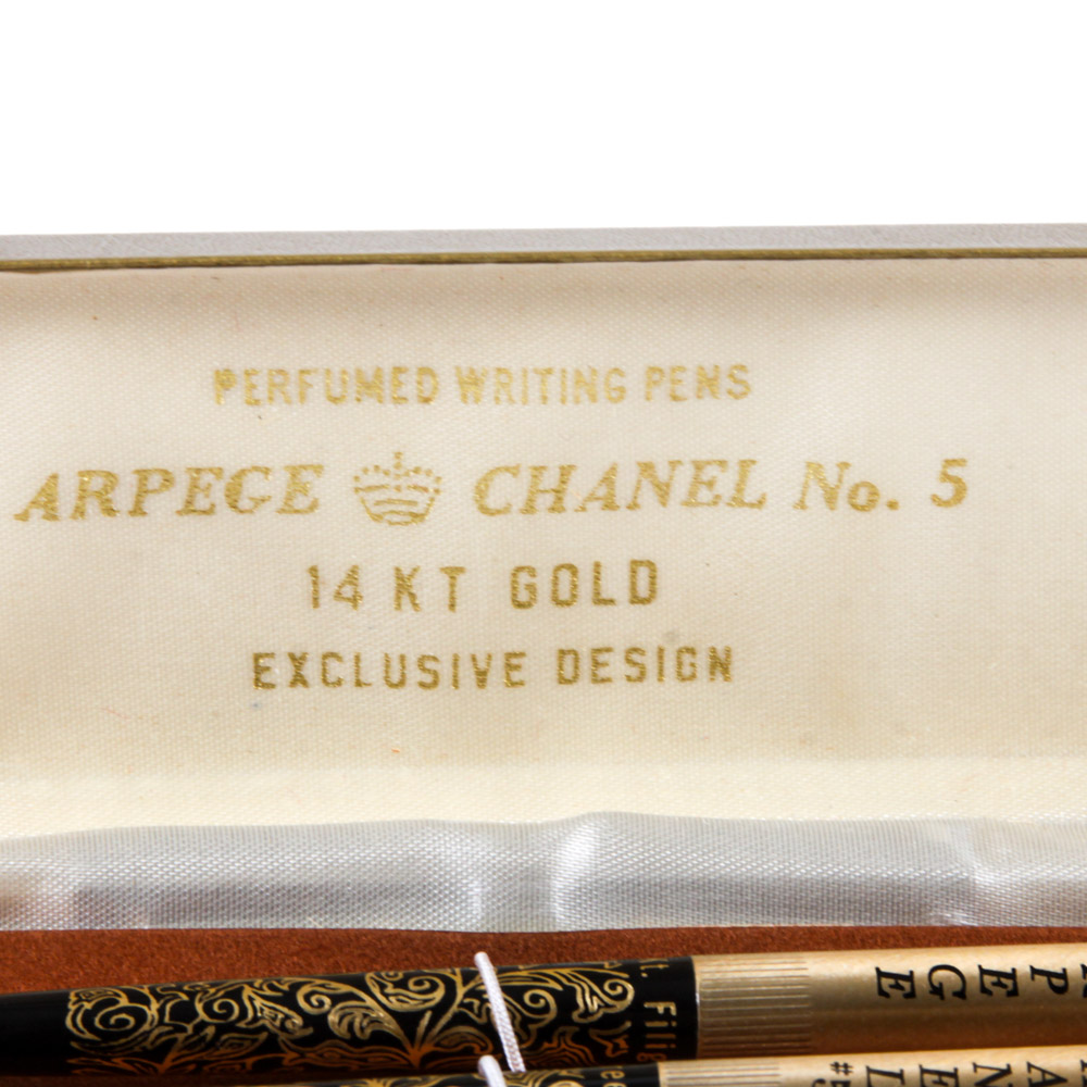 Arpege and Chanel No. 5 Perfumed Pens