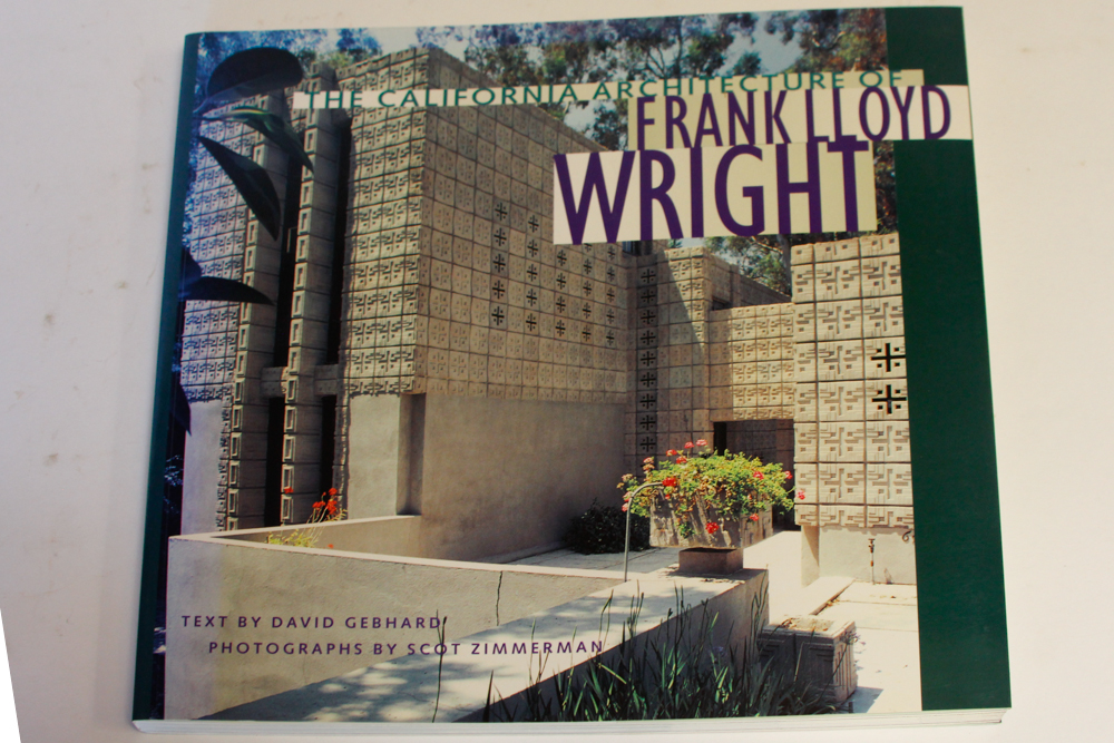 Collection of Frank Lloyd Wright Books