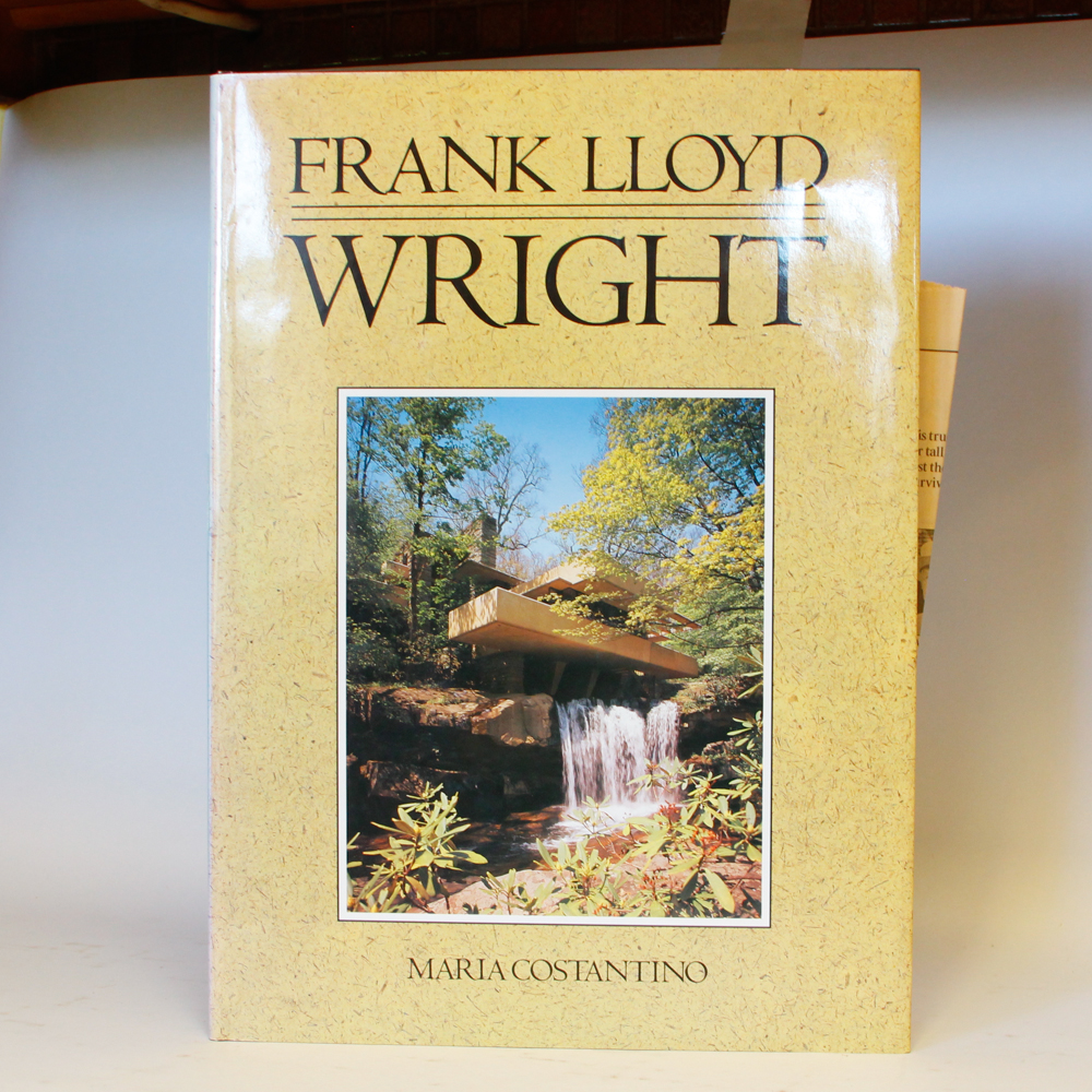 Collection of Frank Lloyd Wright Books